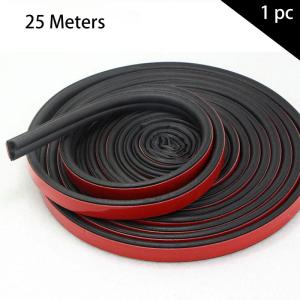 SEAMETAL Car Door Seal Strip Edge Guard Scratch Protector Rubber Sealing Trim Molding Stickers Soundproofing Waterproof Universal