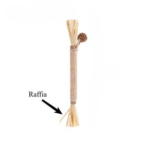 Cat Teething Stick Wood Celestial Hemp Rope Chew Toy Dental Cleaning Anxiety Relief Toy