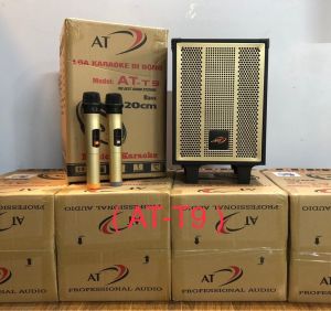 [Mẫu Mới] Loa Karaoke Di Động AT T9 Bass 20 Tặng 2 Micro  Loa Bluetooth Bass Mạnh Hát Karaoke Loa Karaoke Gia Đình Cao Cấp Sạc Pin Tích Điện Pin Trâu Âm Thanh Ấm Áp Bass Cực MạnhLoa Nghe Nhạc Cho Âm Thanh 3D Sống Động . Bảo Hành Uy Tín