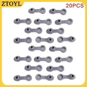 ZTOYL  10 20pcs phổ Silicone niêm phong chai rơm lỗ grommets Stopper Nắp rơm cắm thay thế gỗ 20 30oz Thermos cup
