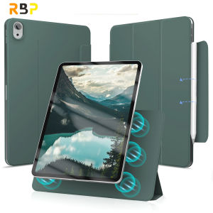 RBP Suction Double-Sided Clip Case for iPad Gen10/mini6/Pro11 (2020-2022)/Air4-5 - Frameless Ultra-Thin 3-in-1 Detachable Split Gray Case