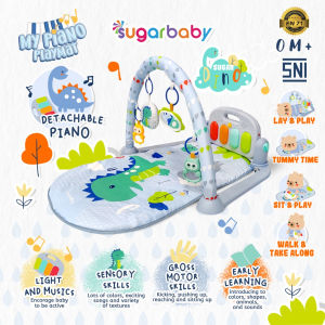 Sugar Baby 2 in 1 Baby Walker and Piano Playmat Blue Sugar Circus Pink Sugar Spring Baby Push Walker