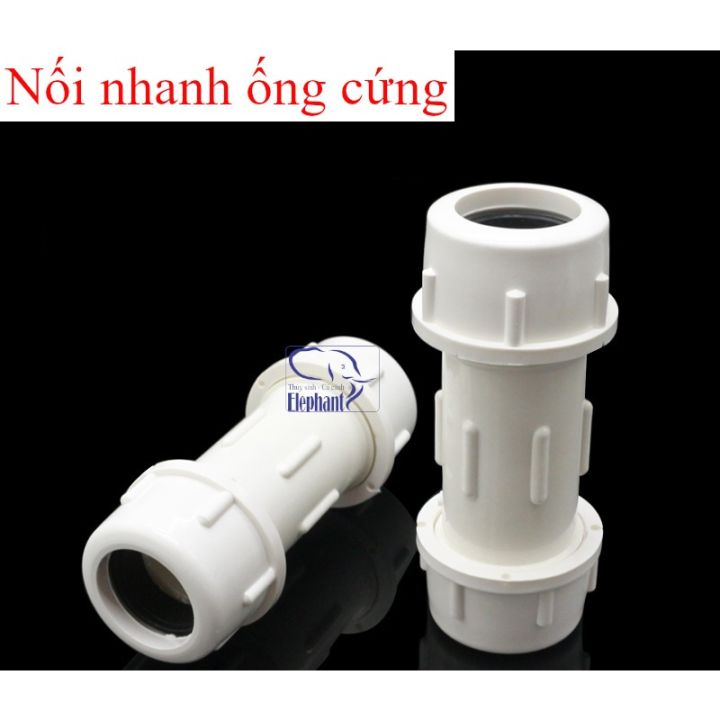 Đầu nối nhanh ống nước dùng chế DIY hệ thống lọc cho hồ cá cảnh, hồ hải ...