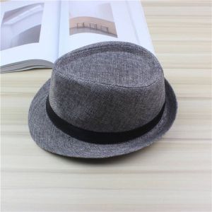 Alex Mall COD Adult/Kids Linen Top Hat Jazz Hat (Bruno Mars Hat)Outdoor Sun Protection Cap Parenting Style