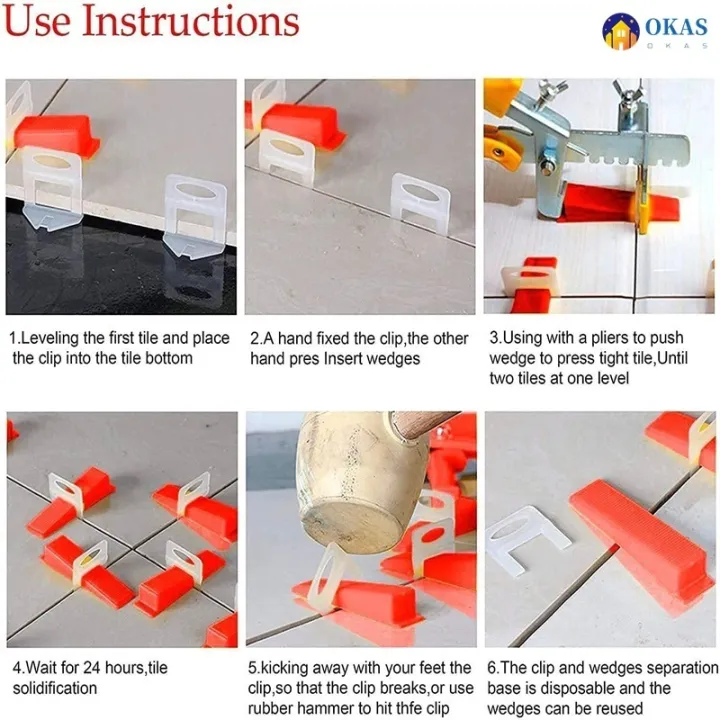 300pcs%20Tile%20Spacers%20Clips%20Tile%20Leveling%20System%20Reusable%20%20Ceramic%20Floor%20Spacers%20for%20Perfect%20Tile%20Alignment%20%20%20Spacer%20Wall%20Tiling%20Flooring%20Tool%20Clips%20-%20Image%204
