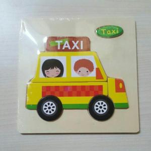 Puzzle Kayu Transportasi