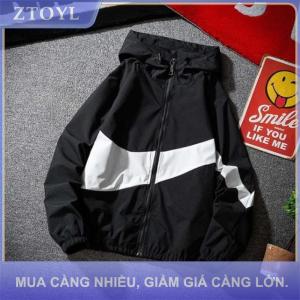【ZTOYL】 Người Đàn Ông Của Thời Trang Phố Hip Hop Áo Khoác Ấm Áo Gió Dây Kéo Đội Mũ Trùm Mũ Trùm Áo Khoác Giản Dị Harajuku Máy Bay Ném Bom Áo Khoác Người Đàn Ông