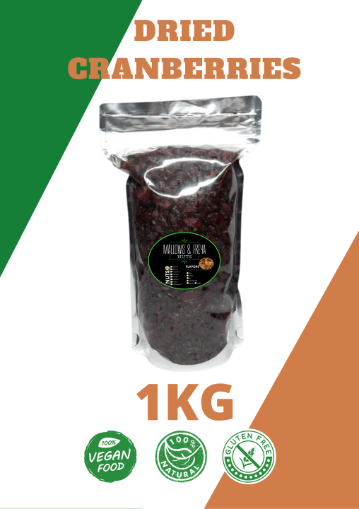 DRIED CRANBERRIES 1KG Lazada PH