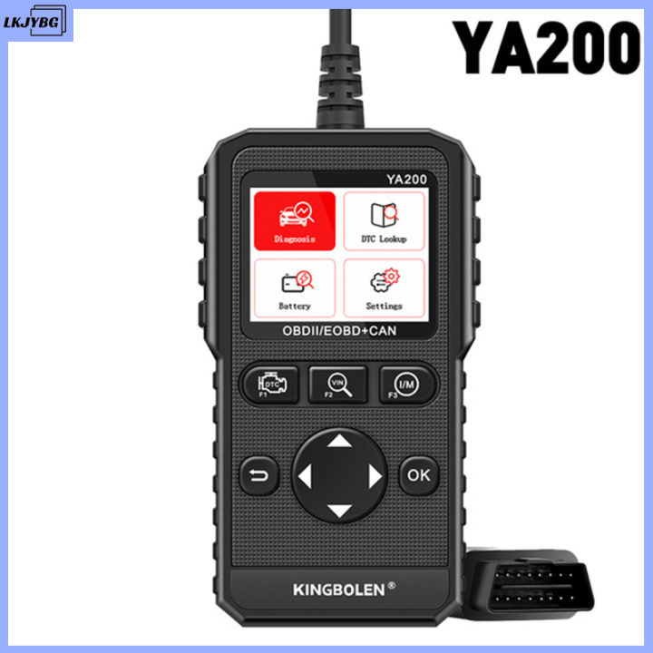 LKJYBG YA200 Code Reader Car Diagnostic Tool Obd2 Scanner Check Engine