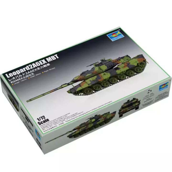 TRUMPETER 07192 1/72 SCALE Leopard 2A6EX Main Battle Tank Model Kit ...