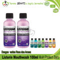 Listerin Mouthwash 100ml Antiseptik Sariawan Bau Mulut Obat Kumur. 