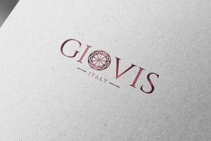 GIOVIS Paige 18K Rose Gold Titanium Bracelet with Heart Zirconia Stone Dangle Birthday Gift For Her Hadiah GS1012M