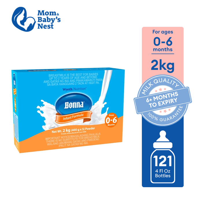Wyeth® BONNA® Stage Infant Formula for to months Sachet in