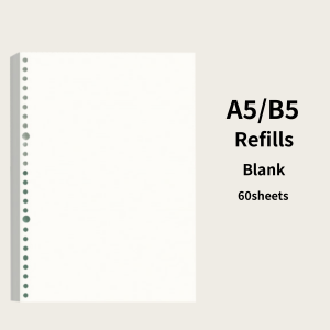 A5/B5 Binder Notebook Loose Leaf Writing Notepad School Supplies Spiral Refillable Notebook