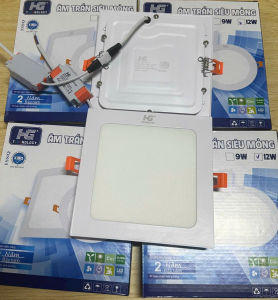 Đèn Led âm trần HG 9W 12W 18W vuông ánh sáng trắng