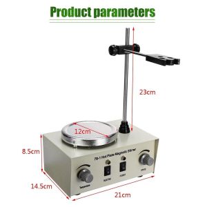 Heating Magnetic Stirrer Lab Mixer Machine 79-1 Hot Plate Magnetic Stirrer Lab Dual Control