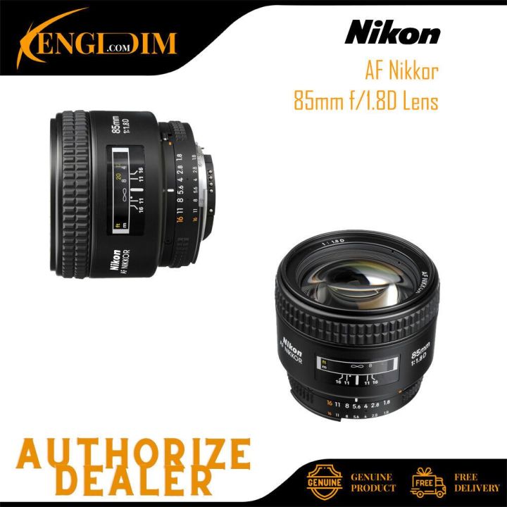Nikon 85mm AF Telephoto Nikkor Lens (Nikon Malaysia