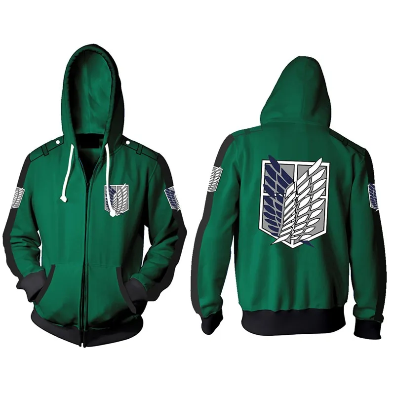 3D Attack On Titan Cosplay Costume Shingeki No Kyojin Jacket