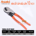 Kìm cắt cáp điện đa năng 2 trong 1 chính hãng Asaki JAPAN STD, kìm cắt cáp 2 lưỡi kỹ thuật đủ kích thước 6 inch 8 inch 10 inch, kềm cắt cáp điện đầu lớn, đầu bé, cắt áp đồng, cáp nhôm, kìm tuốt dây điện, kềm cắt dây. 