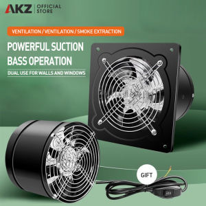 AKZ 4 Inch Exhaust Fan Ceiling Ventilation Fan Strong Wind for KitchenRoomBathroom Energy Saving