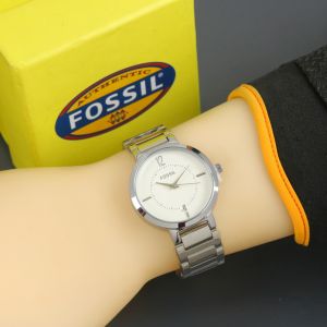 Box Exclusive Jam Tangan Fos Bulat VA-769RA / Jam Tangan Fashion Wanita Tali Rantai Diameter 34cm
