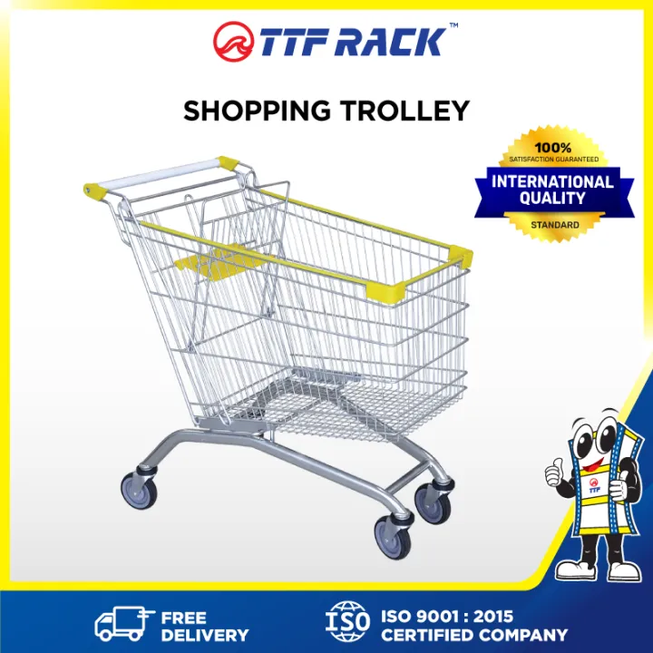 TTF Rack™ (SHOPPING TROLLEY) Shopping Trolley/ Troli membeli-belah ...