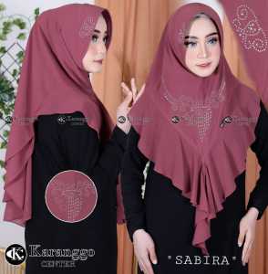 VIRAL jilbab instan terbaru 2024 kekinian SABIRA KARANGGO CERUTY PREMIUM