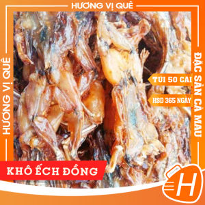 Khô Ếch Đồng - Túi Hút Chân Không 500g - Đặc Sản Cà Mau