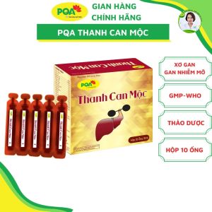 PQA Thanh Can Mộc giúp bổ gan tăng cường chức năng gan cho người bị gan nhiễm mỡ xơ gan