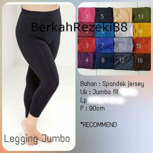 Legging Panjang Jumbo spandek -jersey Berat 85 kg || legging panjang Kaos 80 kg