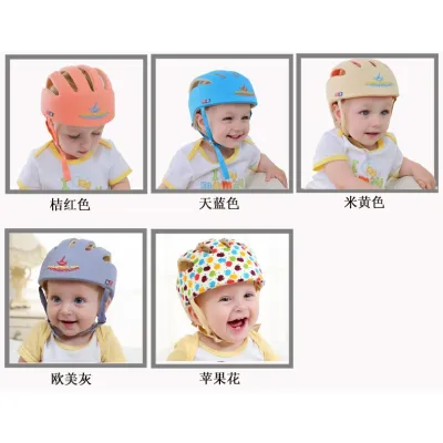 Baby infant head protection Cap toddler helmet Cap fall hurt prevent knock skull shape