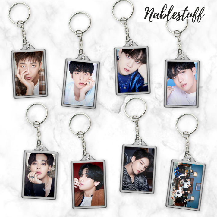 Gantungan Kunci Ganci BTS BE Ver RM Jin Suga Jhope Jimin V