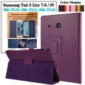 For Samsung Galaxy Tab 3 Lite 7.0 3G 3 V T116NU Samsung T110 T111 SM-T110 SM-T111 SM-T116 SM-T116BU SM-T116NQ SM-T116NU SM-T116NY Leather Casing Full Protection Tablet Cover Flip Stand Case. 