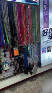 AE Direct sale multi-color stretch resistance bands for dance stretching home fitness and yoga