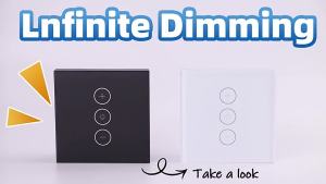 SMATRUL Tuya Wifi Touch Dimmer Switch Light Smart Life App Uk Wireless Remote Control With  Alexa And  Home 220v 110