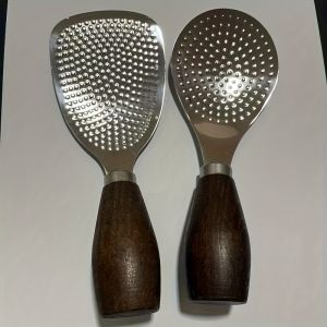 2PCS Stainless Steel Rice Spatula - Non-Stick Standable Serving Spoon with Ergonomic Handle Durable Kitchen Utensil for Daily Use Food-Grade Material Easy to Clean