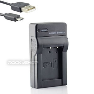 DSTE NP-BX1 NPBX1 Replacement Battery and Charger For Sony DSC-RX100 HX300 DSC-RX1