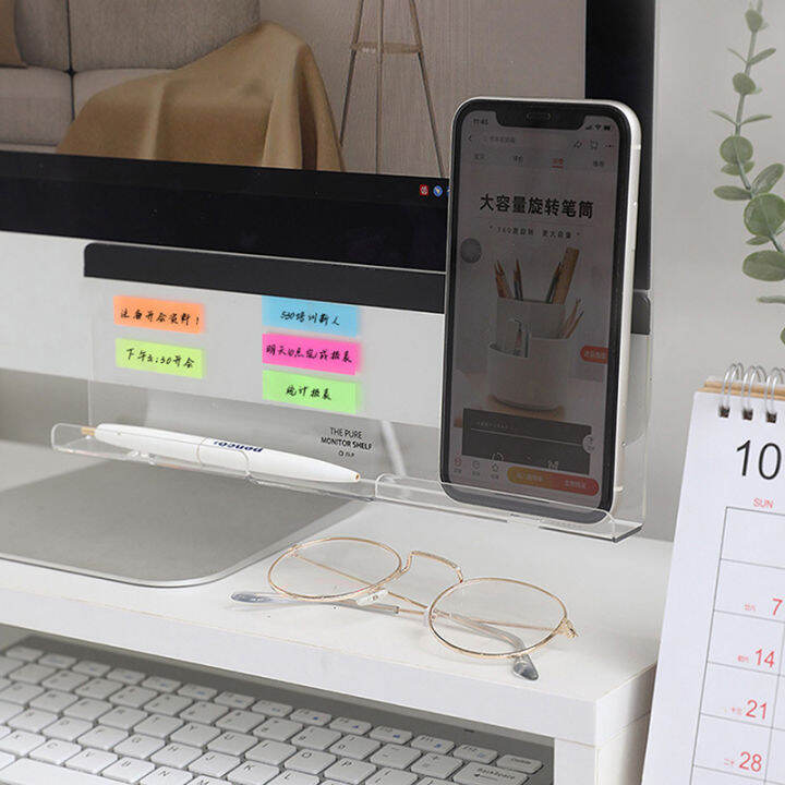 Creative Acrylic Monitor Message Memo Board Sticky Notes Board Monitor ...