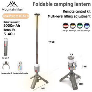 MOUNTAINHIKER Optimus Prime camping light outdoor portable telescopic light multi-function lighting tent camping light fill light