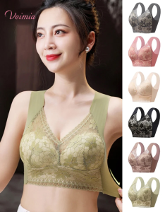 Selected Lace Gathered Strapless Bra for All Seasons Women  Comfortable No Underwire  Small to Large Bust  Flattering Design