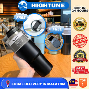 HIGHTUNE Tyeso Tumbler Cup 890ML Thermos Cup 304 Stainless Steel Insulation Cup With Straw Vacuum Kettle Cold Ice Cup
