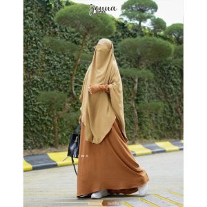 Jenna Tudung Labuh Patuh Syari Burqa chador niqab abaya hijab jilbab
