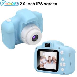 Máy quay video kỹ thuật số cho trẻ em loại nhỏ có thể sạc lại máy ảnh cho trẻ em chống sốc 8MP HD Toddler máy ảnh trẻ em Máy quay phim