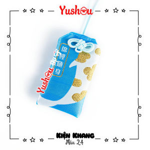 Móc Khóa Yushou Sức Khỏe - Mẫu 24 - Cẩm Lý Tùy Thân (Kiểu Omamori) Có sẵn