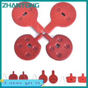 ZHANTONG 1pair Mountain Bike Cycling Copper Fiber Metal Disc Brake Pads Bike Accessories