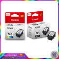 ตลับหมึกพิมพ์ canon 745/ หมึก canon 746/ หมึกปริ้น canon / CANON PIXMA PG-745 BLACK CARTRIDGE ORIGINAL INK(ดำ)/ ตลับหมึกพิมพ์ canon/ หมึก canon/ หมึกปริ้น canon/ CANON PIXMA CL-746 COLOR CARTRIDGE. 