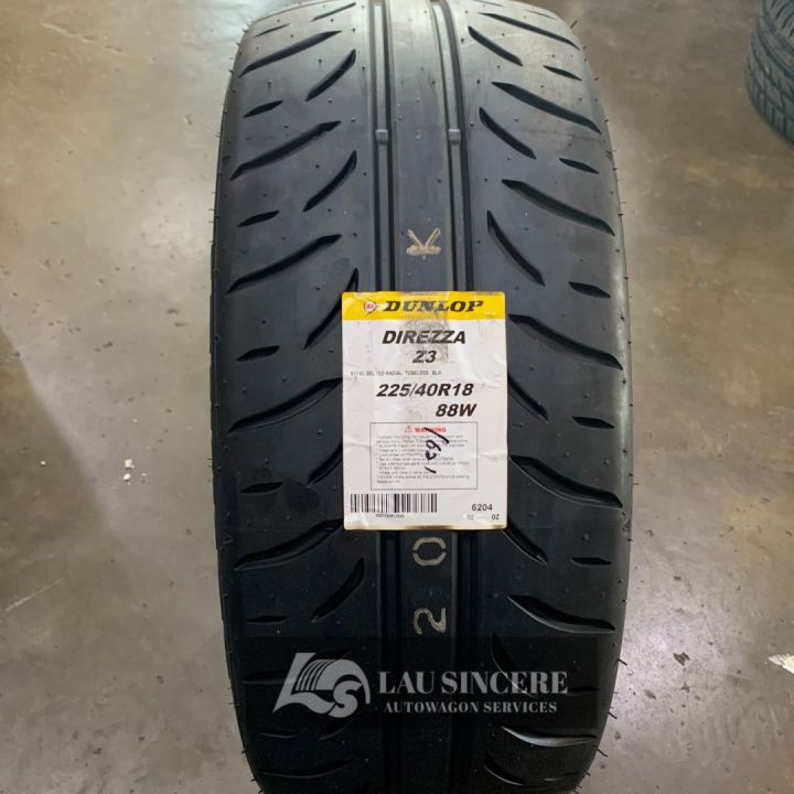 DUNLOP 225/40 R18 DIREZZA Z3 | Lazada