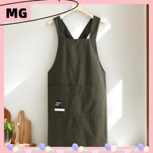 【Magical House】[ New Hot Fashion] Cooking Kitchen Aprons Breathable Wear Resistant Adult Waist Aprons Anti Fouling Soft Restaurant Work Clothes Home