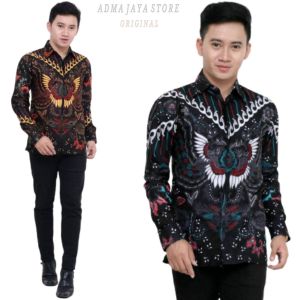 [BISA COD] KEMEJA BATIK PRIA LENGAN PANJANG | KEMEJA BATIK TERBARU TRENDY MODERN | KEMEJA BATIK MURAH | KEMEJA BATIK PESTA KANTOR NIKAH | KEMEJA TRADISIONAL