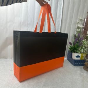 44Lx32Hx10W Ultrasonic Laminated Non Woven Bag A3 size doorgift printing custom shopping recycle grocery reusable goodie